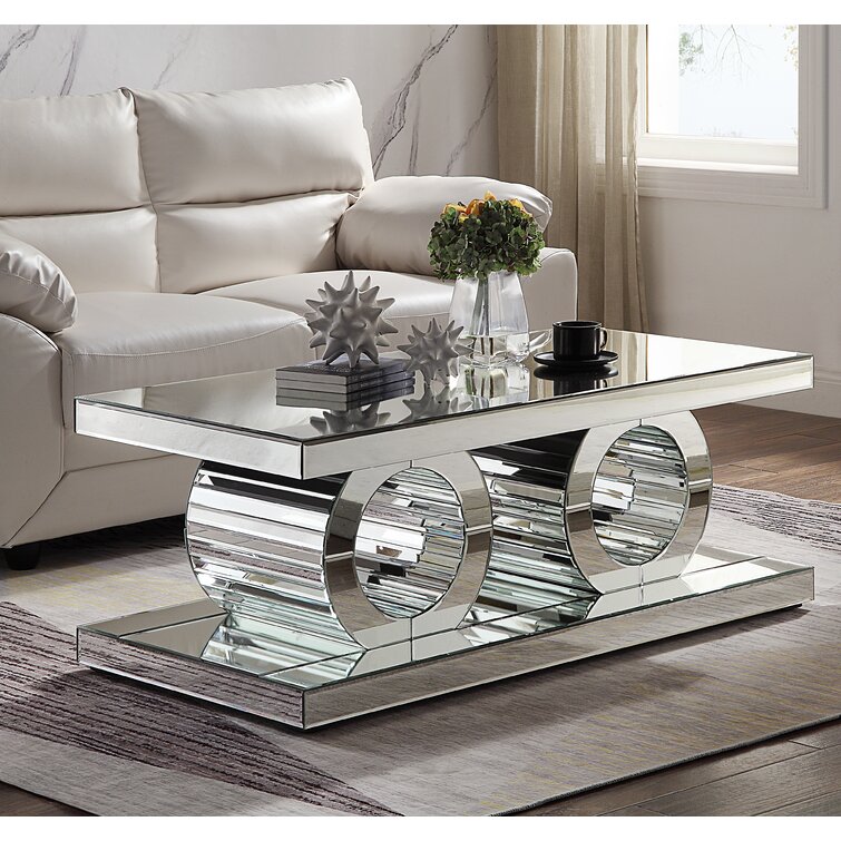 Willa Arlo Interiors 2 Piece Coffee Table Set Reviews Wayfair Canada   2 Piece Coffee Table Set 